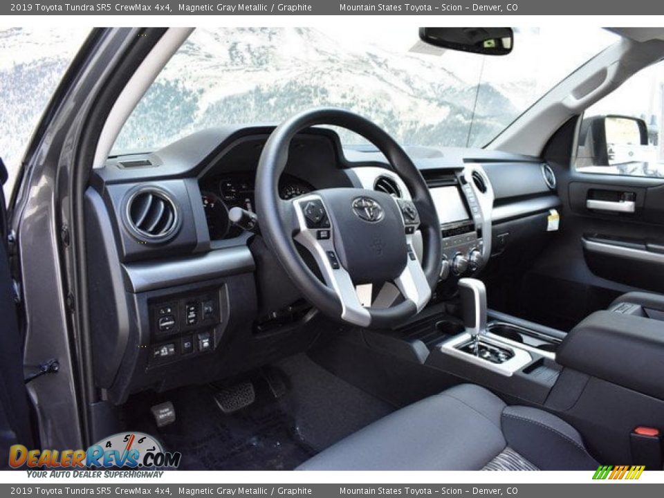2019 Toyota Tundra SR5 CrewMax 4x4 Magnetic Gray Metallic / Graphite Photo #5