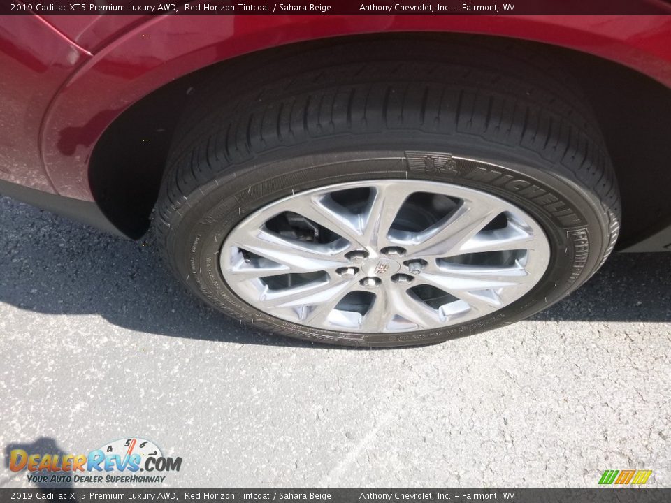2019 Cadillac XT5 Premium Luxury AWD Red Horizon Tintcoat / Sahara Beige Photo #6