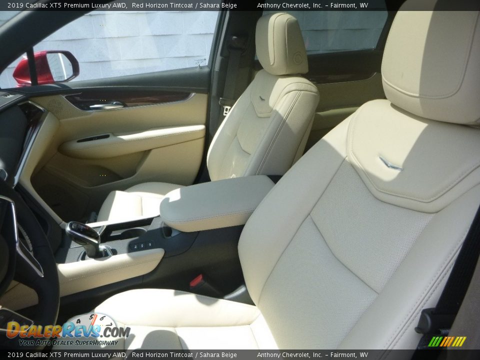 2019 Cadillac XT5 Premium Luxury AWD Red Horizon Tintcoat / Sahara Beige Photo #11