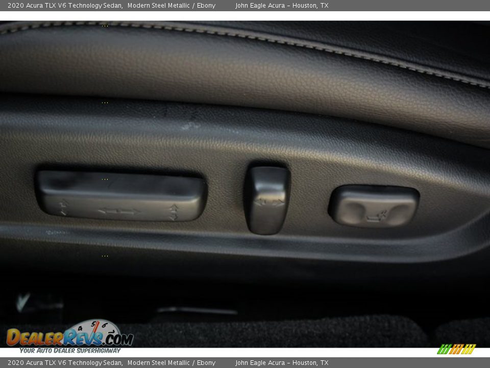 2020 Acura TLX V6 Technology Sedan Modern Steel Metallic / Ebony Photo #13