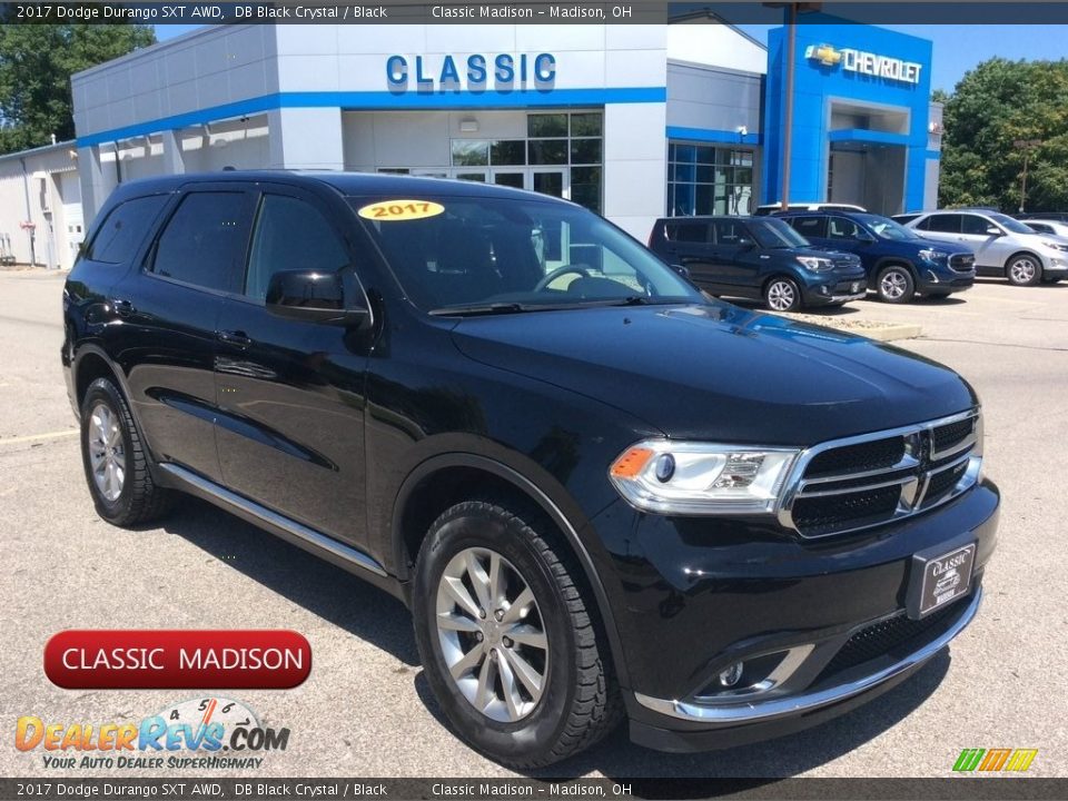 2017 Dodge Durango SXT AWD DB Black Crystal / Black Photo #1