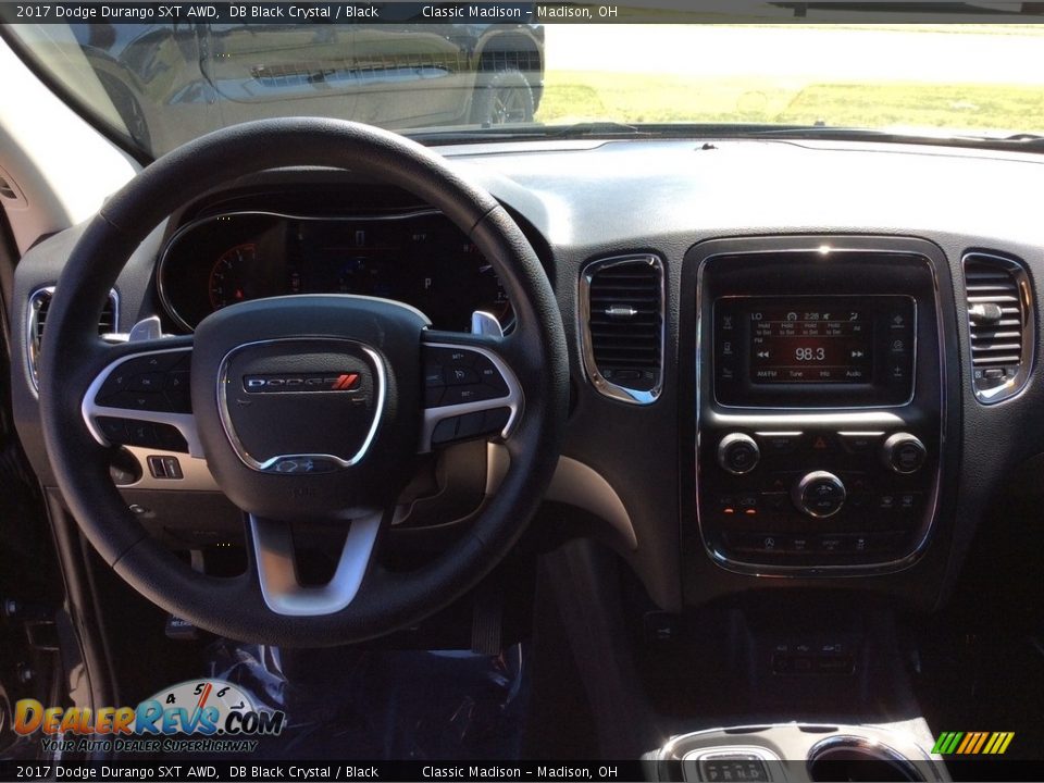 2017 Dodge Durango SXT AWD DB Black Crystal / Black Photo #2