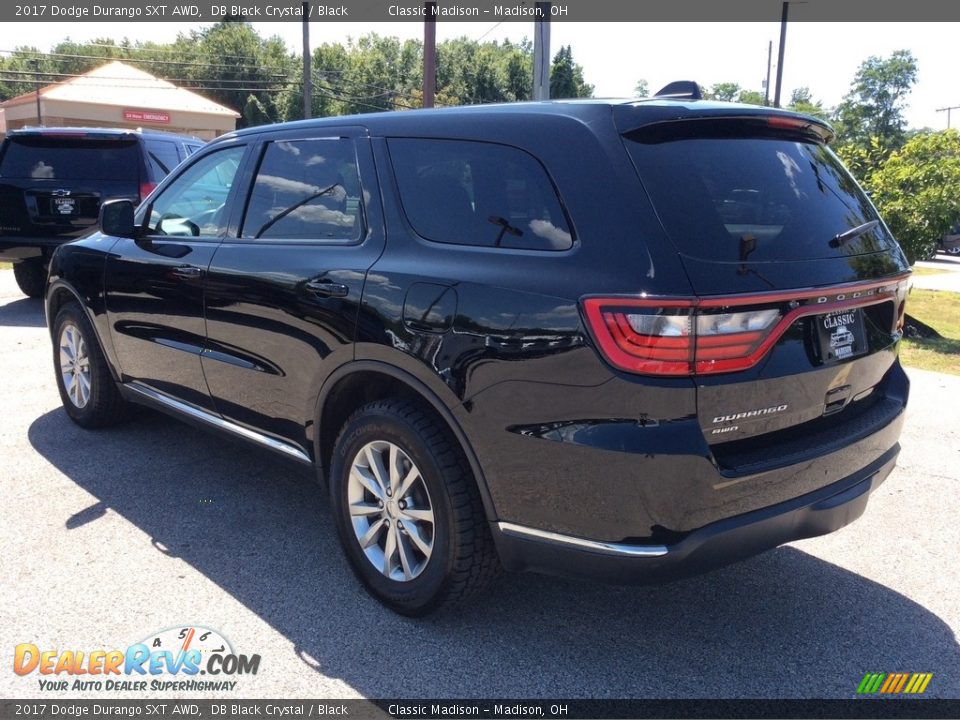 2017 Dodge Durango SXT AWD DB Black Crystal / Black Photo #7