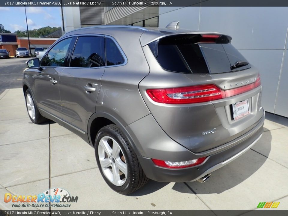 2017 Lincoln MKC Premier AWD Luxe Metallic / Ebony Photo #3