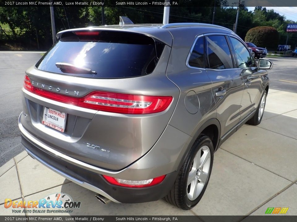 2017 Lincoln MKC Premier AWD Luxe Metallic / Ebony Photo #6