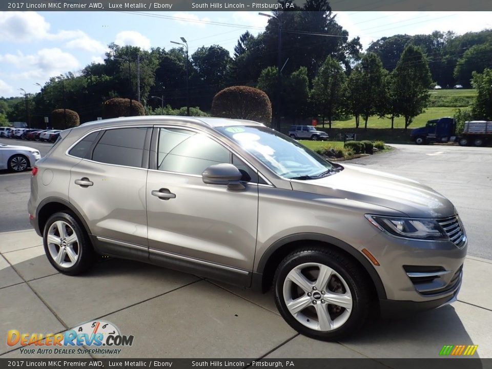 2017 Lincoln MKC Premier AWD Luxe Metallic / Ebony Photo #7