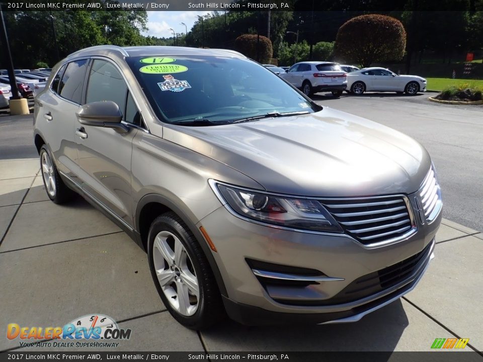 2017 Lincoln MKC Premier AWD Luxe Metallic / Ebony Photo #8