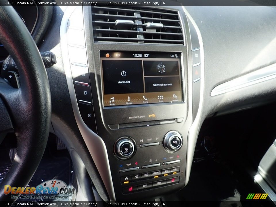 2017 Lincoln MKC Premier AWD Luxe Metallic / Ebony Photo #22