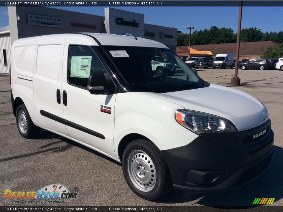 2019 Ram ProMaster City Wagon Bright White / Black Photo #1