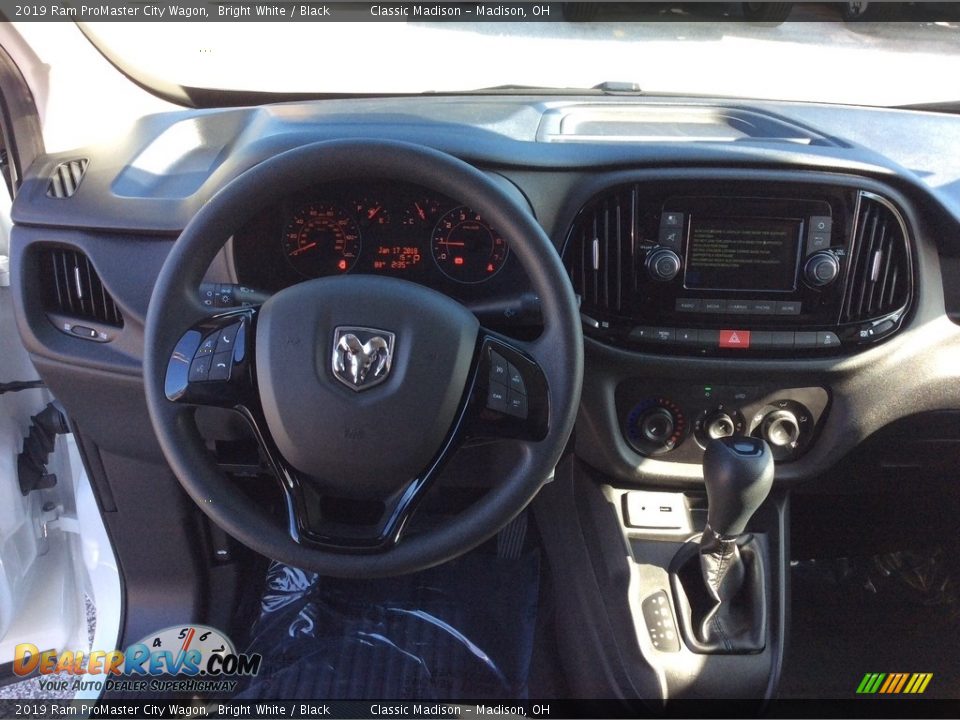 2019 Ram ProMaster City Wagon Bright White / Black Photo #2