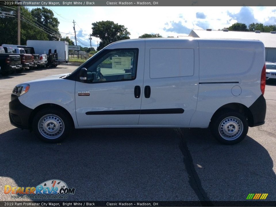 2019 Ram ProMaster City Wagon Bright White / Black Photo #6