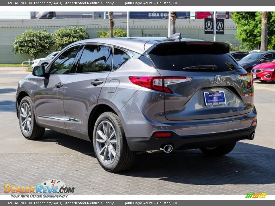 2020 Acura RDX Technology AWD Modern Steel Metallic / Ebony Photo #5