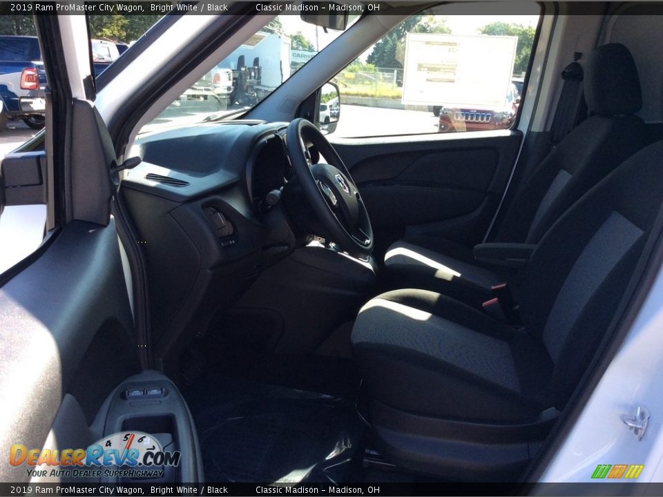 2019 Ram ProMaster City Wagon Bright White / Black Photo #12