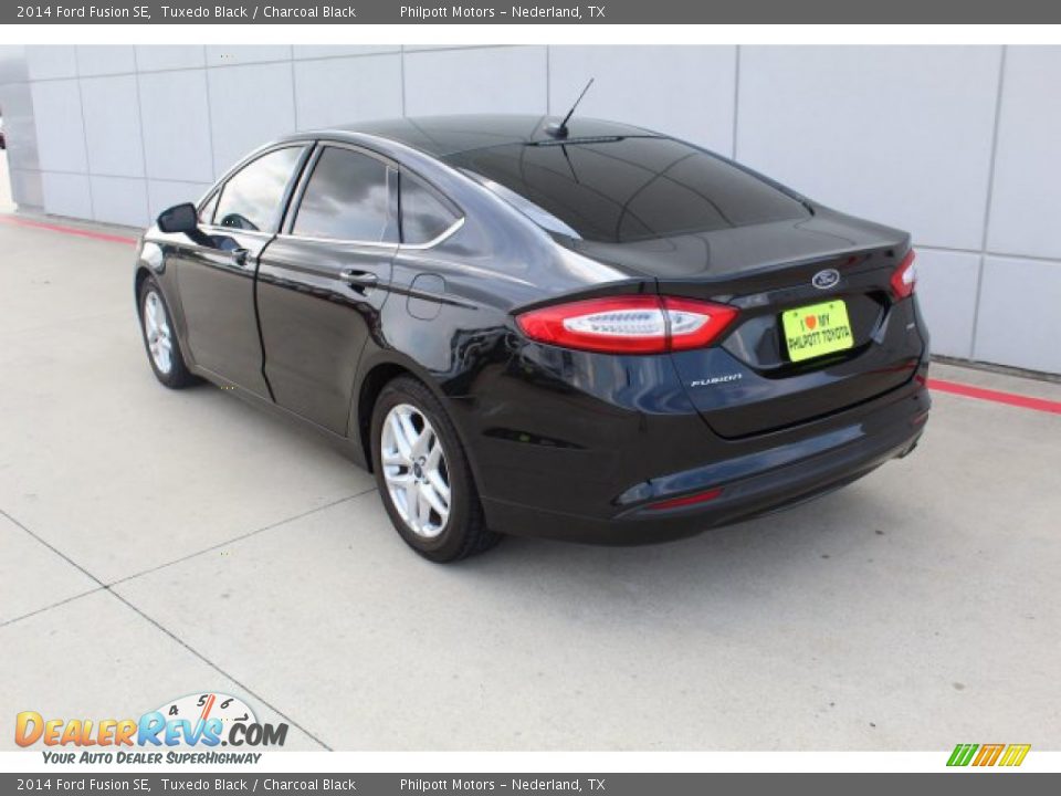 2014 Ford Fusion SE Tuxedo Black / Charcoal Black Photo #9