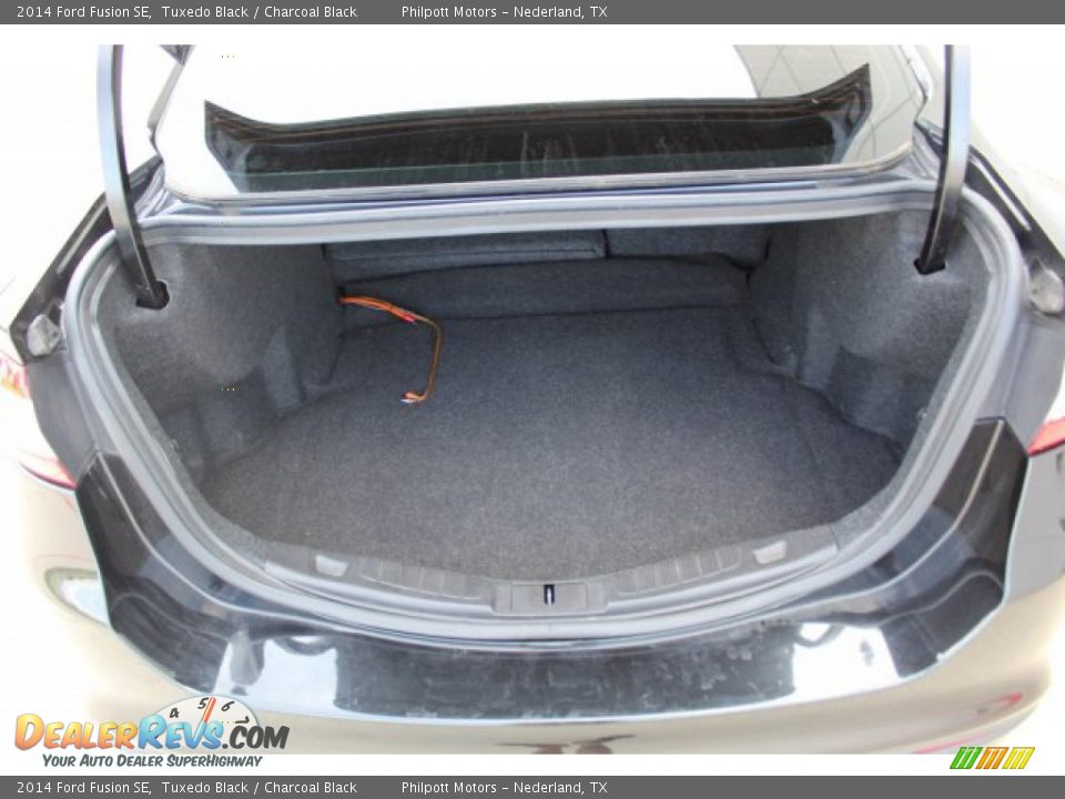 2014 Ford Fusion SE Tuxedo Black / Charcoal Black Photo #23