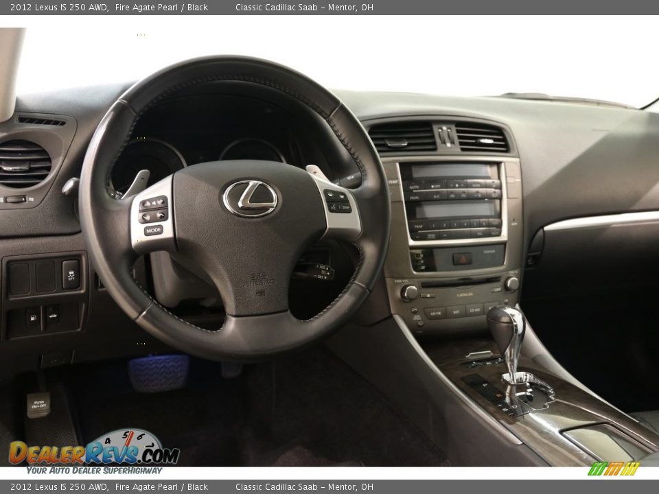2012 Lexus IS 250 AWD Fire Agate Pearl / Black Photo #6