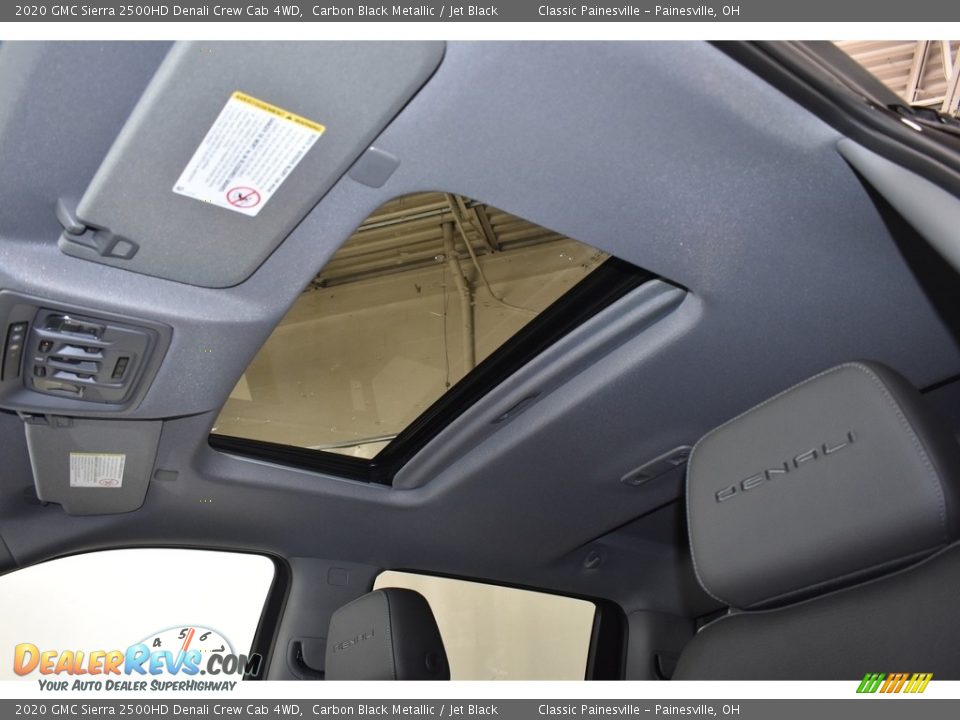 Sunroof of 2020 GMC Sierra 2500HD Denali Crew Cab 4WD Photo #6