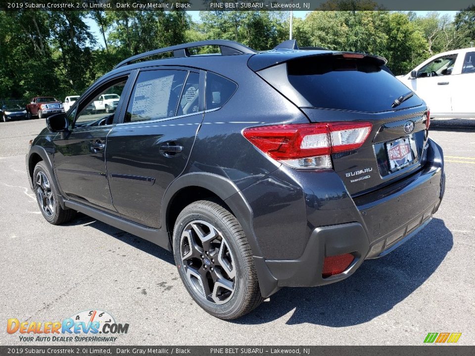 2019 Subaru Crosstrek 2.0i Limited Dark Gray Metallic / Black Photo #4