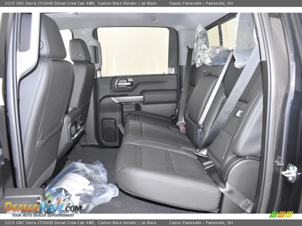 Rear Seat of 2020 GMC Sierra 2500HD Denali Crew Cab 4WD Photo #8