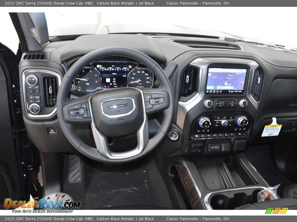 Dashboard of 2020 GMC Sierra 2500HD Denali Crew Cab 4WD Photo #9