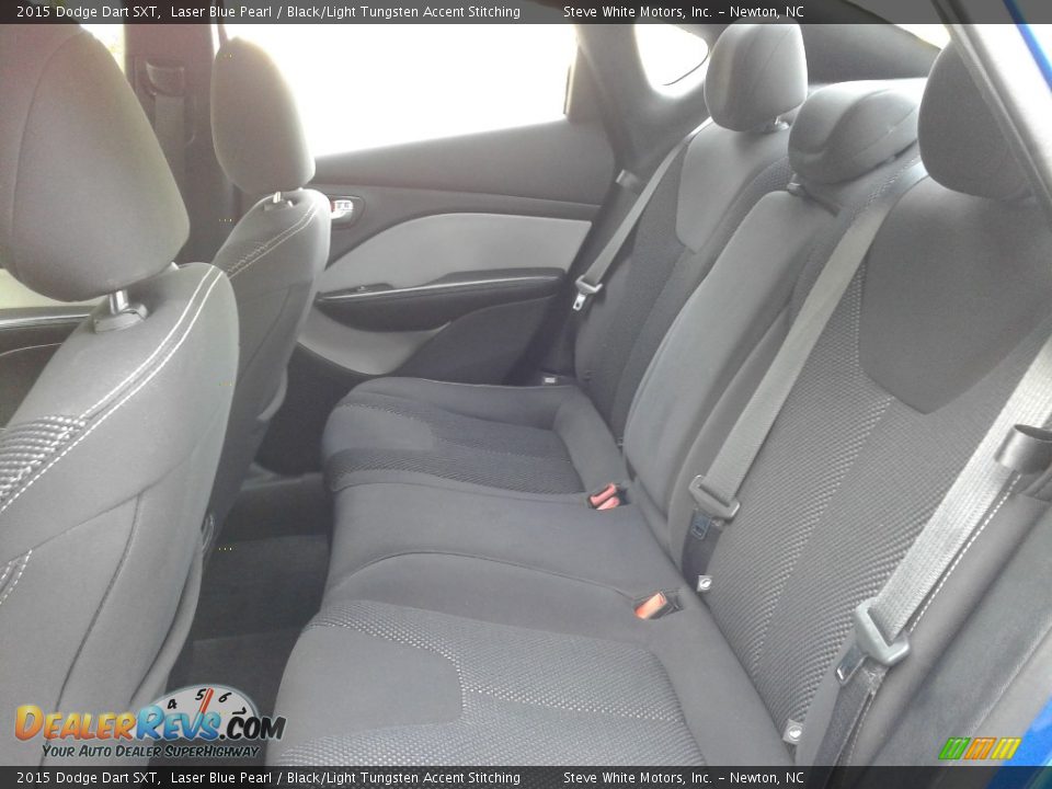 2015 Dodge Dart SXT Laser Blue Pearl / Black/Light Tungsten Accent Stitching Photo #11