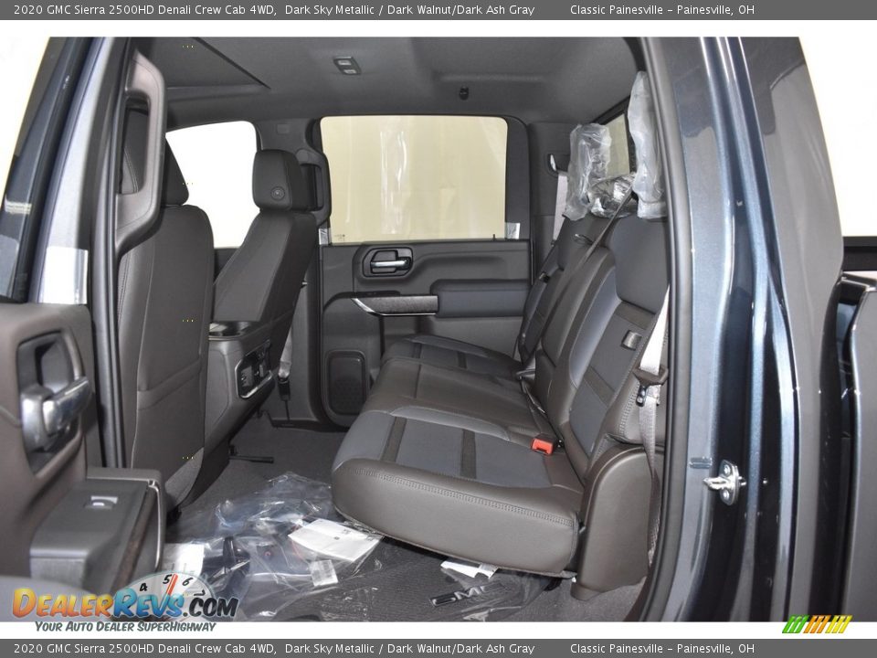 Rear Seat of 2020 GMC Sierra 2500HD Denali Crew Cab 4WD Photo #7