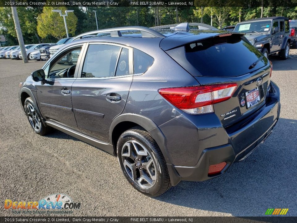 2019 Subaru Crosstrek 2.0i Limited Dark Gray Metallic / Gray Photo #4