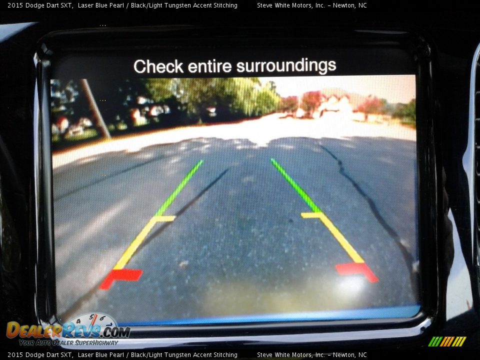 2015 Dodge Dart SXT Laser Blue Pearl / Black/Light Tungsten Accent Stitching Photo #21