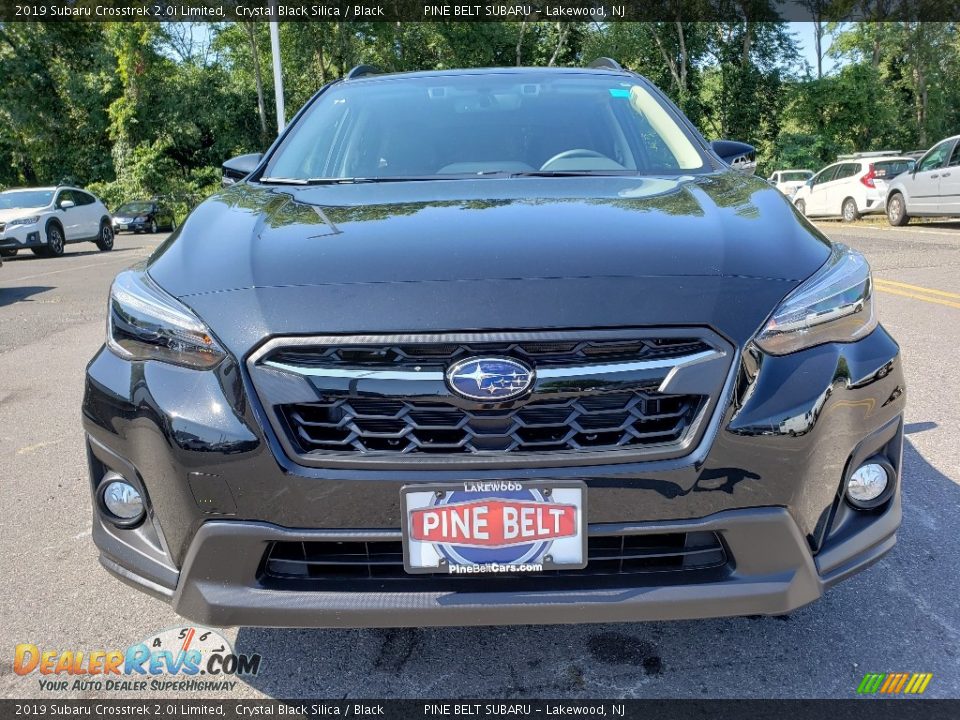2019 Subaru Crosstrek 2.0i Limited Crystal Black Silica / Black Photo #2