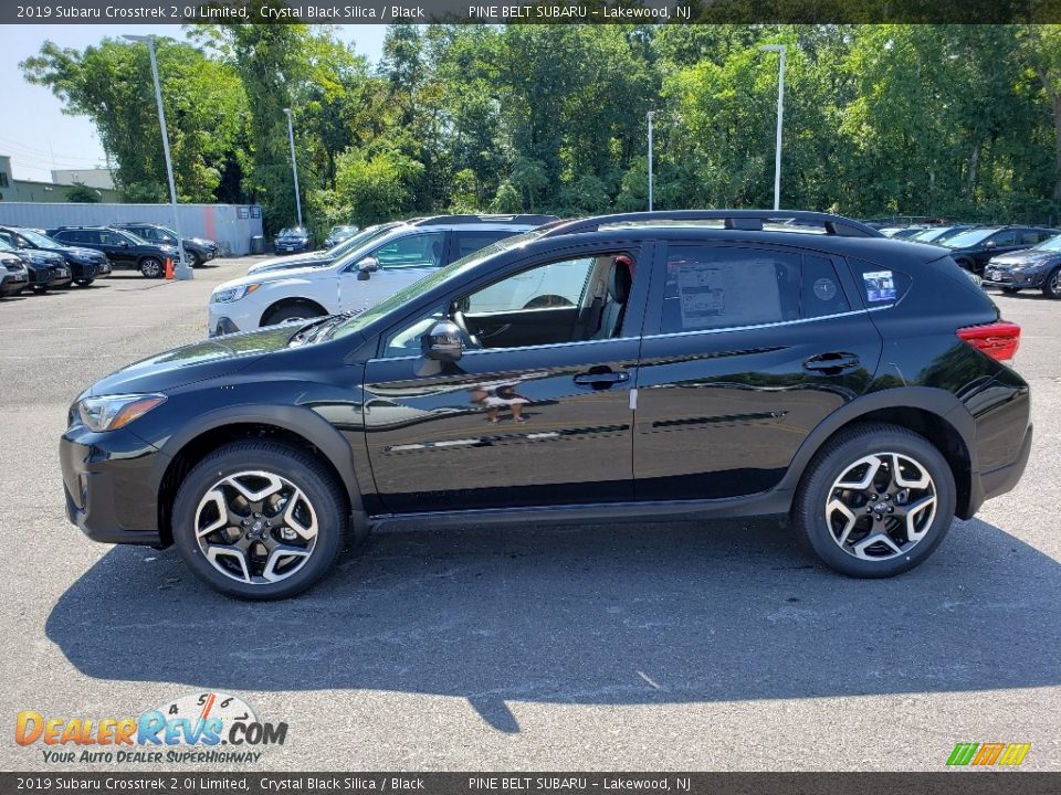 2019 Subaru Crosstrek 2.0i Limited Crystal Black Silica / Black Photo #3