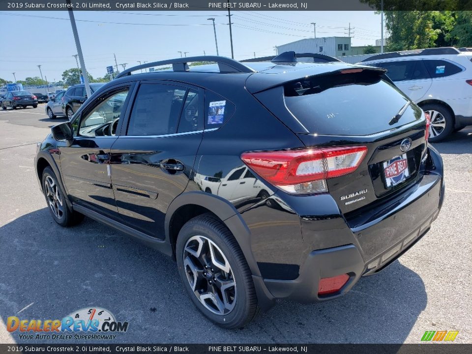2019 Subaru Crosstrek 2.0i Limited Crystal Black Silica / Black Photo #4
