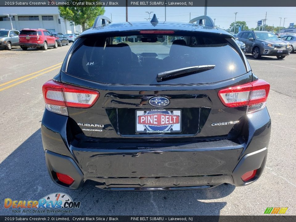 2019 Subaru Crosstrek 2.0i Limited Crystal Black Silica / Black Photo #5