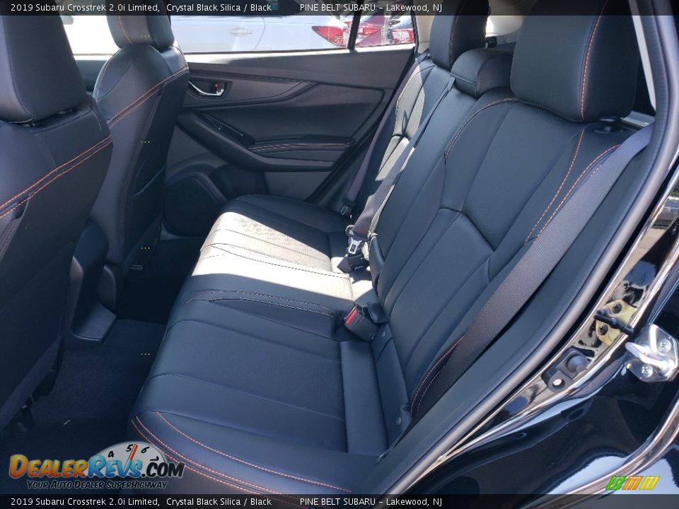 2019 Subaru Crosstrek 2.0i Limited Crystal Black Silica / Black Photo #6