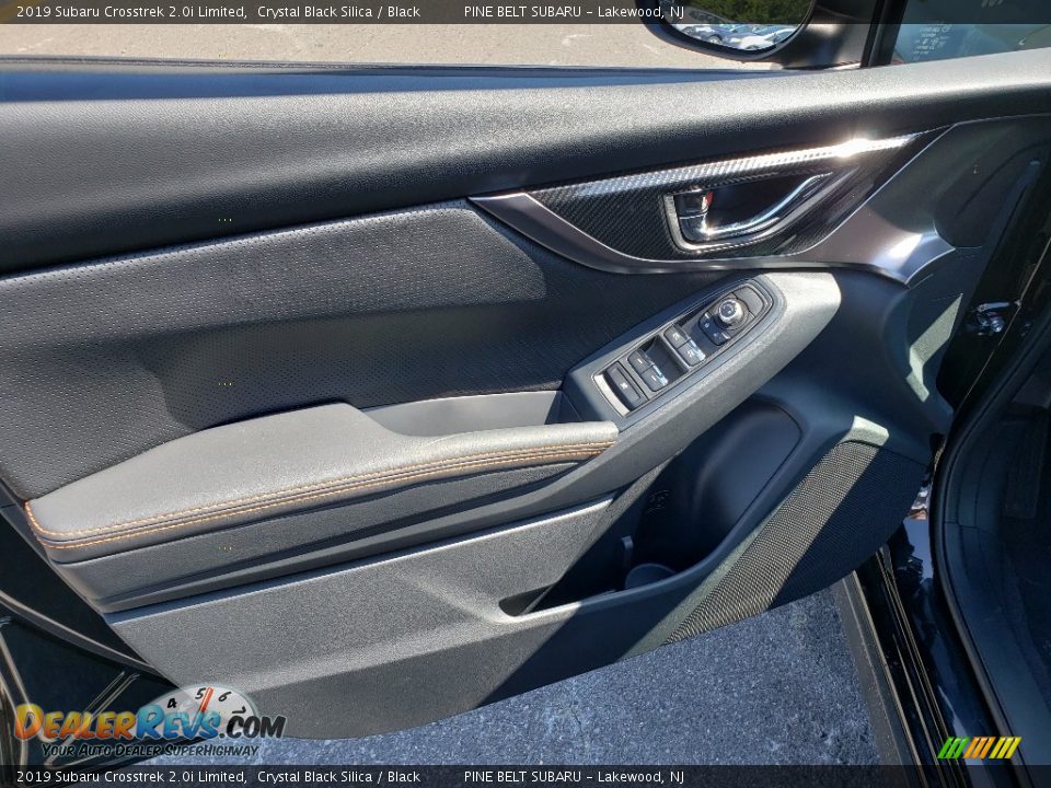 2019 Subaru Crosstrek 2.0i Limited Crystal Black Silica / Black Photo #8