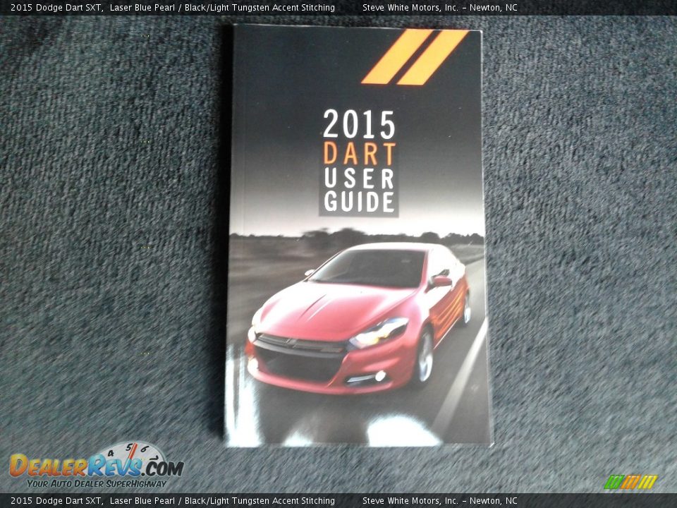 2015 Dodge Dart SXT Laser Blue Pearl / Black/Light Tungsten Accent Stitching Photo #32