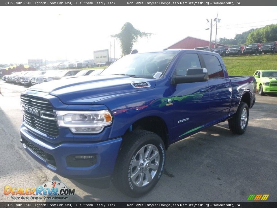 2019 Ram 2500 Bighorn Crew Cab 4x4 Blue Streak Pearl / Black Photo #1