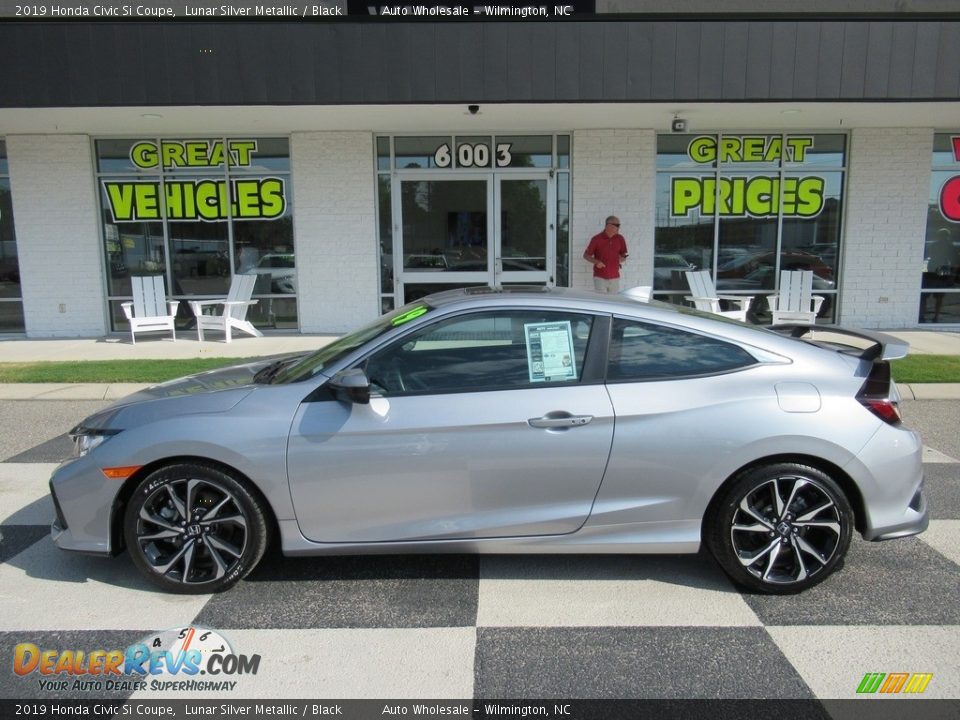 2019 Honda Civic Si Coupe Lunar Silver Metallic / Black Photo #1