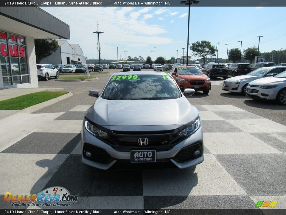 2019 Honda Civic Si Coupe Lunar Silver Metallic / Black Photo #2