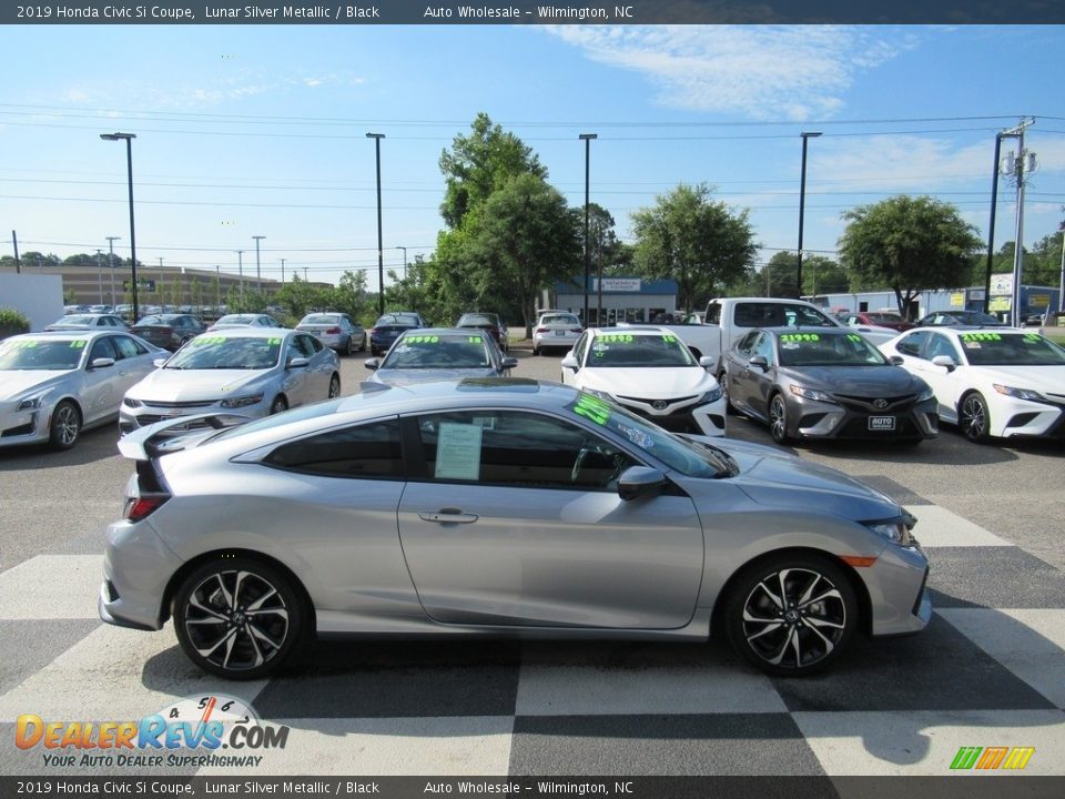 2019 Honda Civic Si Coupe Lunar Silver Metallic / Black Photo #3