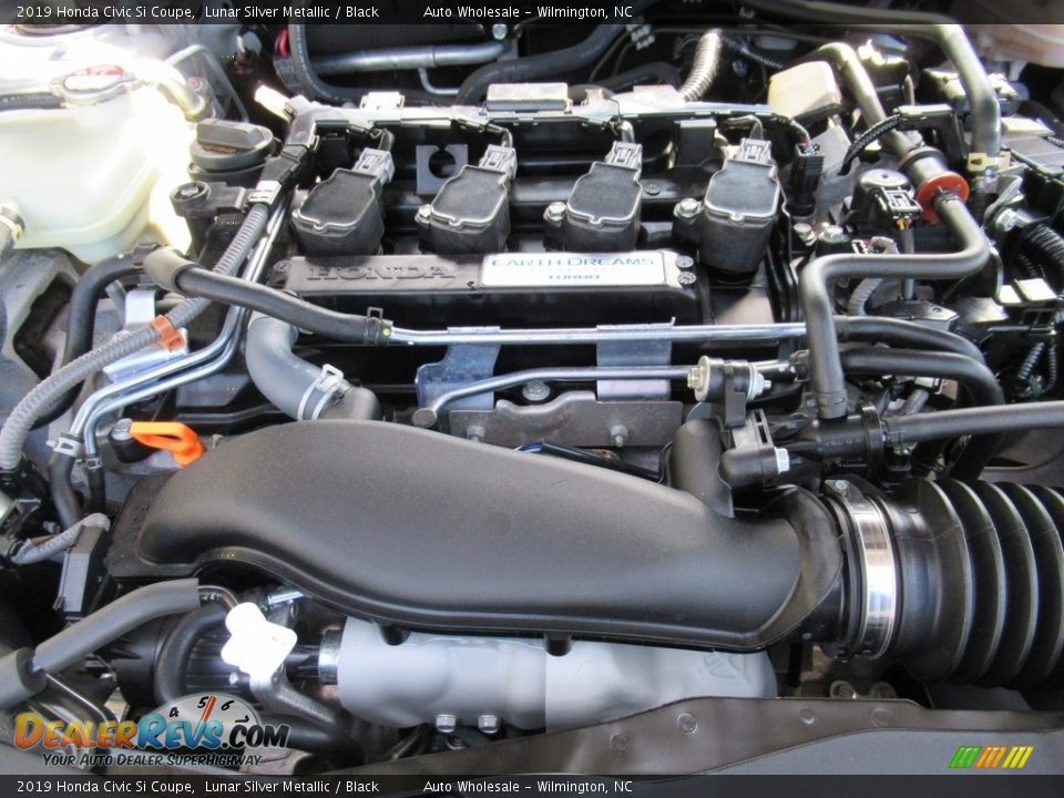 2019 Honda Civic Si Coupe Lunar Silver Metallic / Black Photo #6