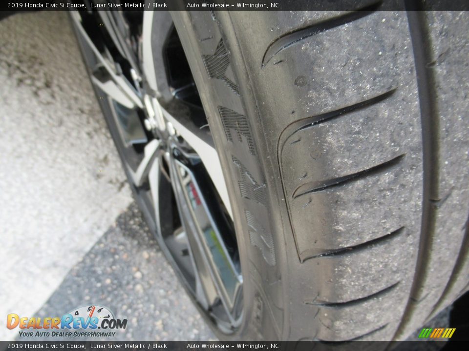 2019 Honda Civic Si Coupe Lunar Silver Metallic / Black Photo #8