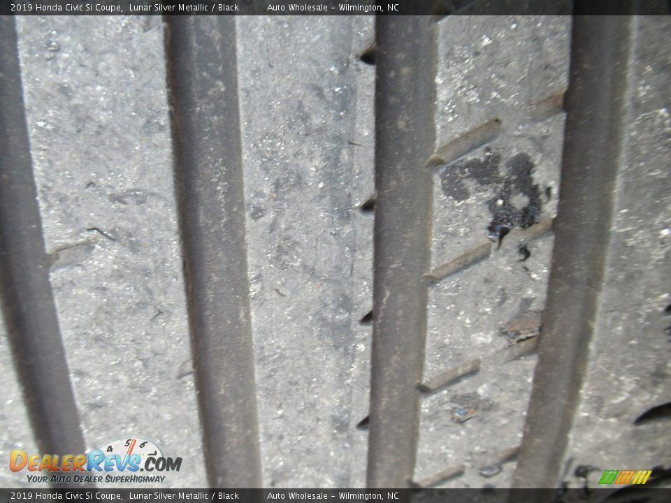 2019 Honda Civic Si Coupe Lunar Silver Metallic / Black Photo #9