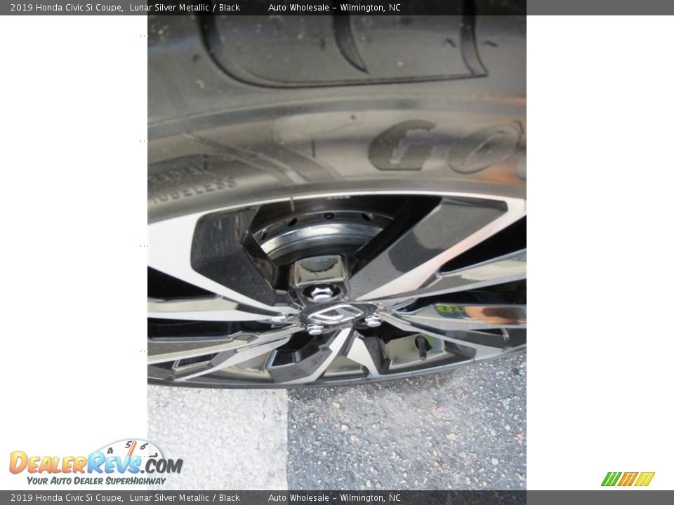 2019 Honda Civic Si Coupe Lunar Silver Metallic / Black Photo #10