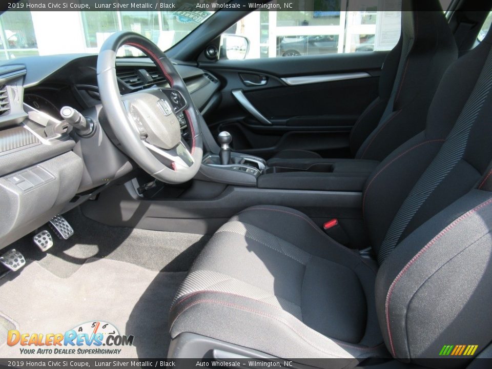 2019 Honda Civic Si Coupe Lunar Silver Metallic / Black Photo #11