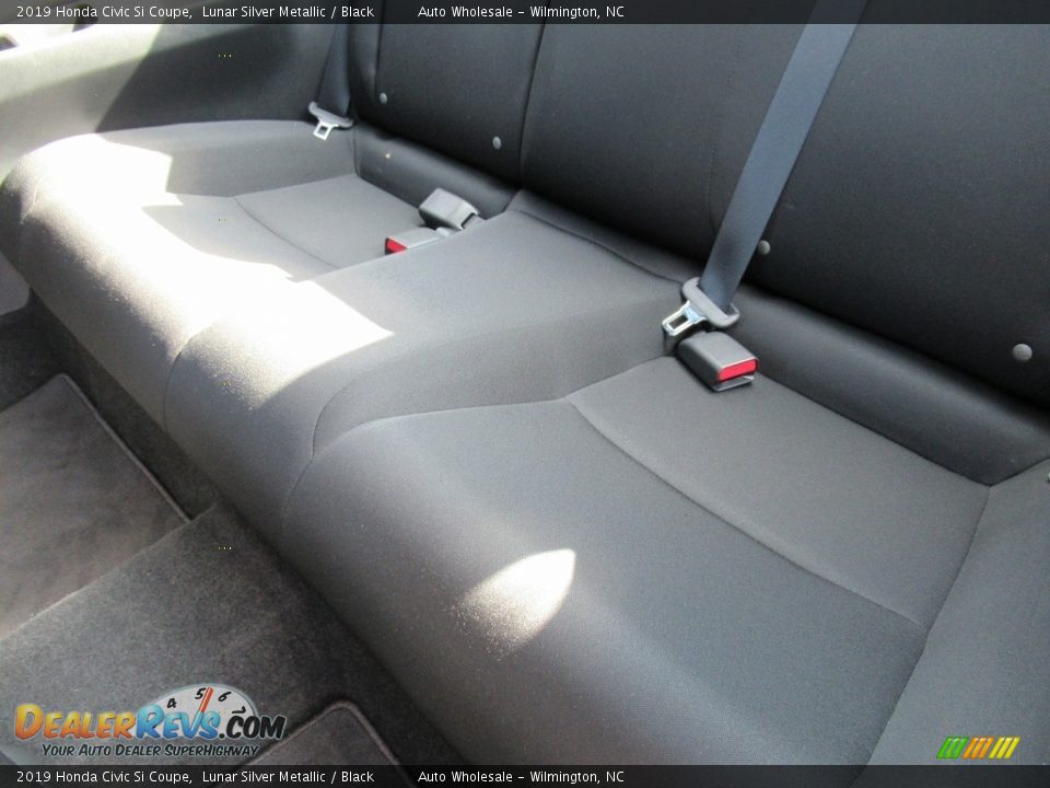 2019 Honda Civic Si Coupe Lunar Silver Metallic / Black Photo #12