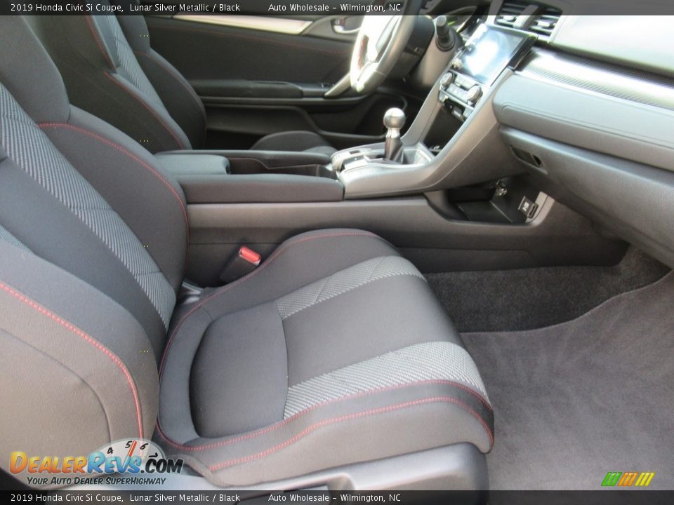 2019 Honda Civic Si Coupe Lunar Silver Metallic / Black Photo #13