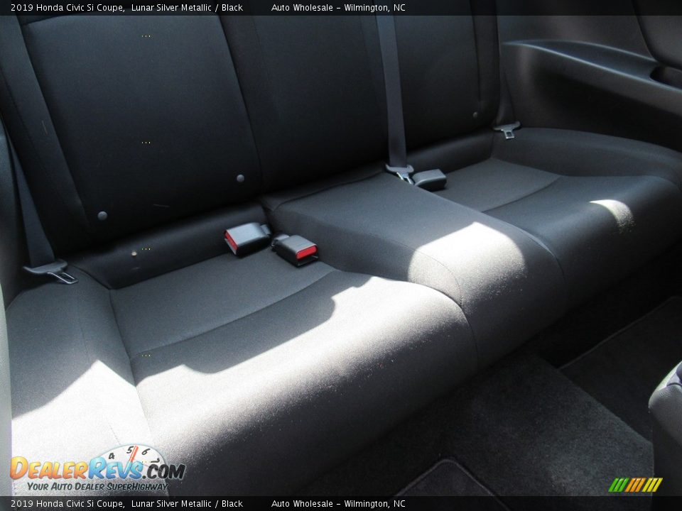 2019 Honda Civic Si Coupe Lunar Silver Metallic / Black Photo #14