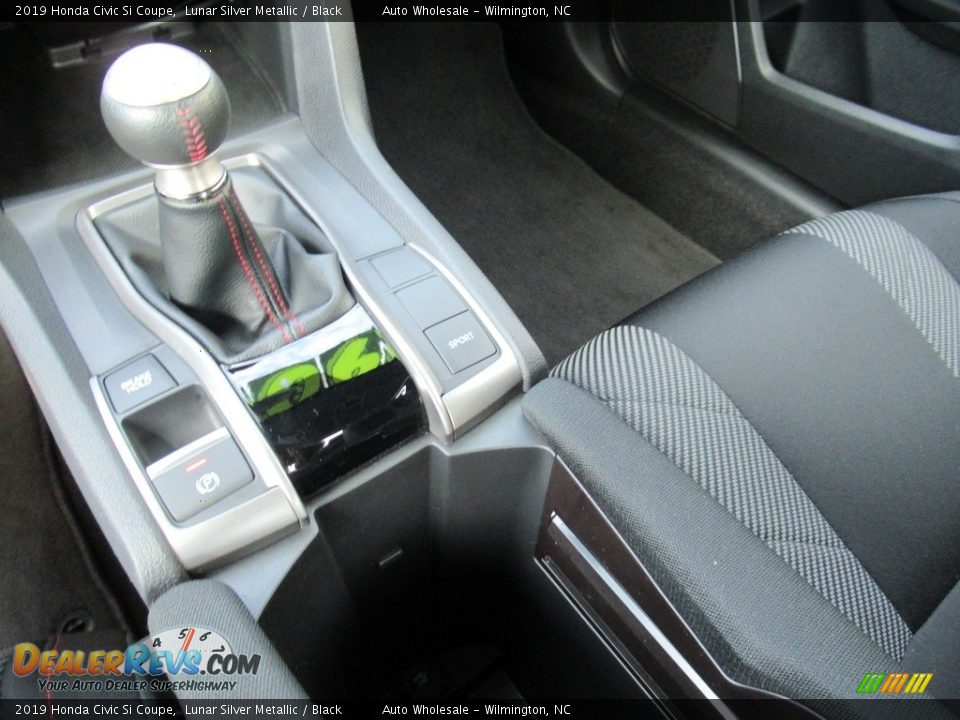 2019 Honda Civic Si Coupe Lunar Silver Metallic / Black Photo #19