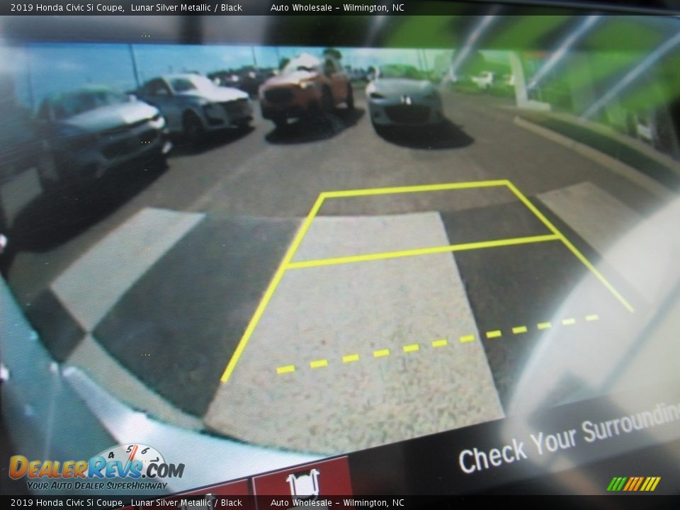 2019 Honda Civic Si Coupe Lunar Silver Metallic / Black Photo #20