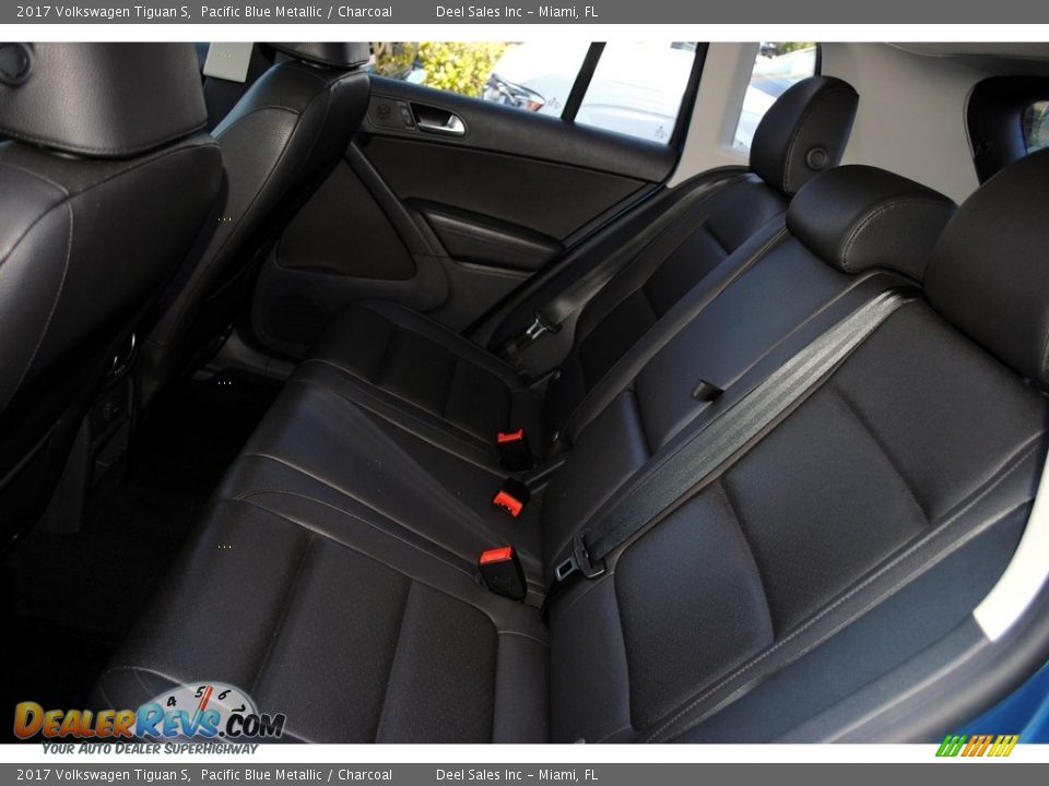2017 Volkswagen Tiguan S Pacific Blue Metallic / Charcoal Photo #11